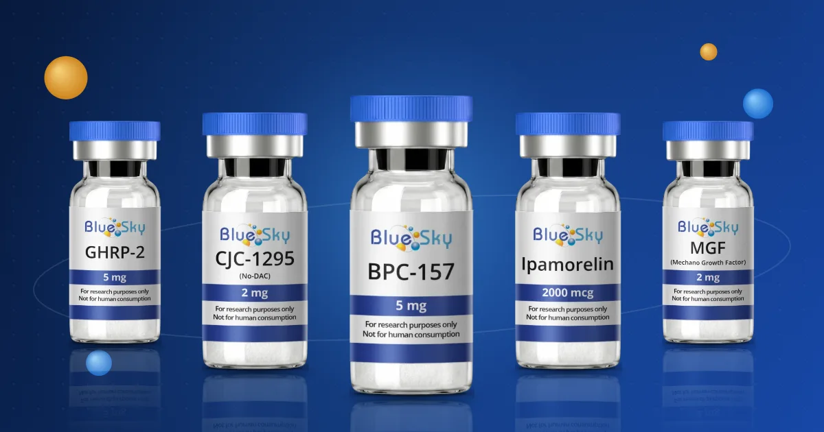 Blue Sky Peptide Discount Code: How to Save Without One 1 Blue Sky Peptide discount code guide: buy one get one free on BPC-157, CJC-1295, ipamorelin, GHRP-2 and MGF