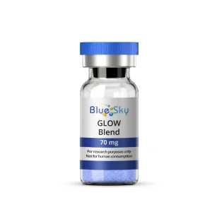 GLOW blend 70mg vial from Blue Sky Peptide
