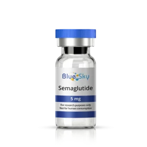 Semaglutide 5mg vial from Blue Sky Peptide