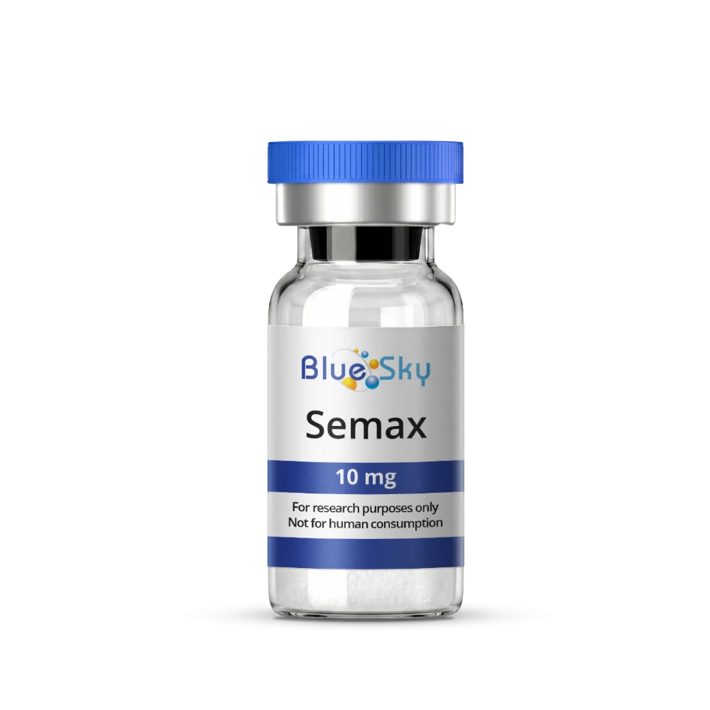 Semax 10mg 1 Semax 10mg vial from Blue Sky Peptide